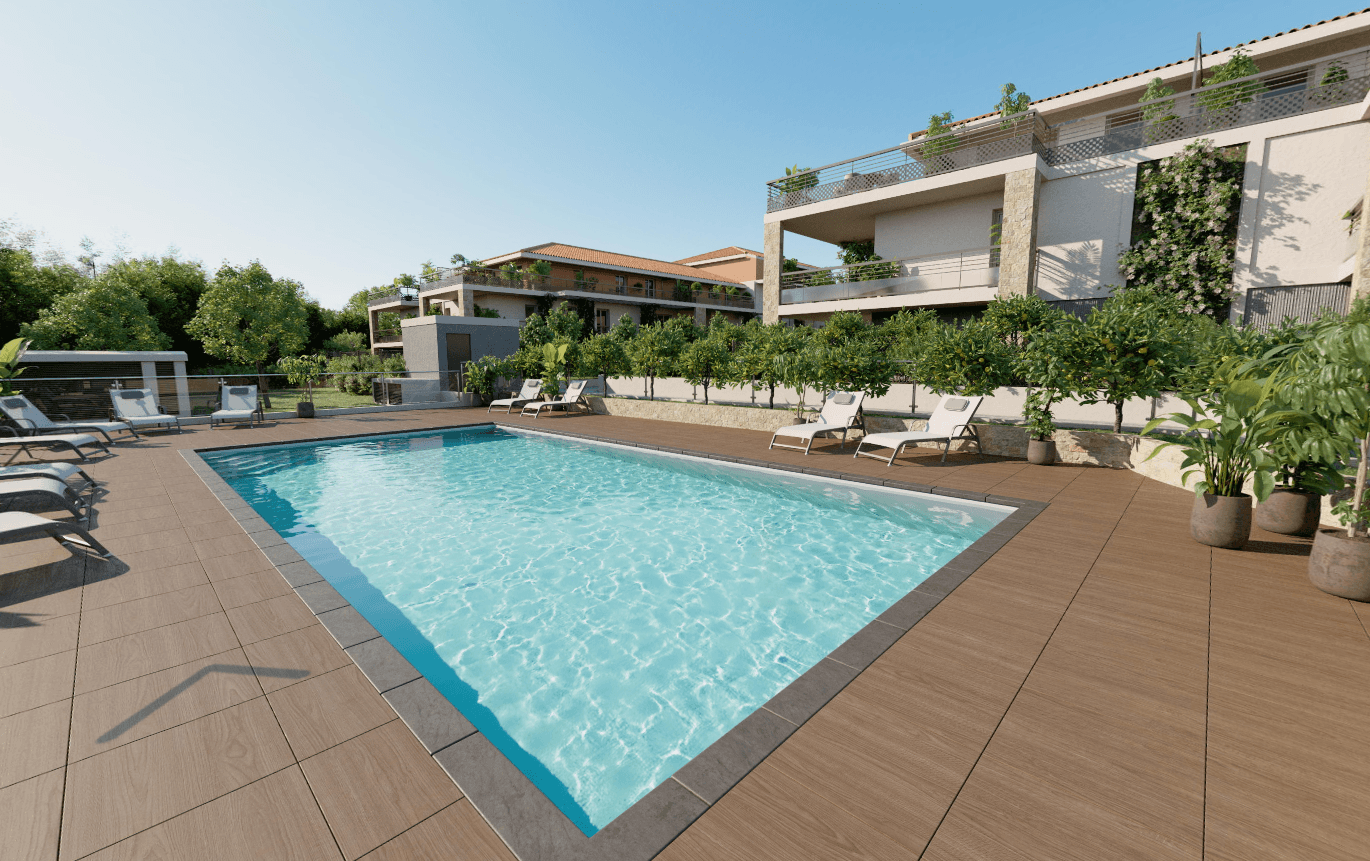Photo 4 - GOLFE-JUAN PISCINE PARTAGEE ET JARDIN PRIVATIF