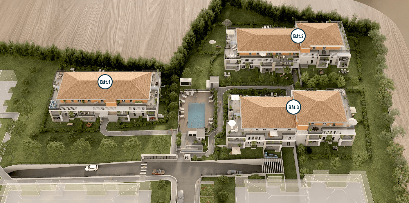 Photo 9 - GOLFE-JUAN PISCINE PARTAGEE ET JARDIN PRIVATIF