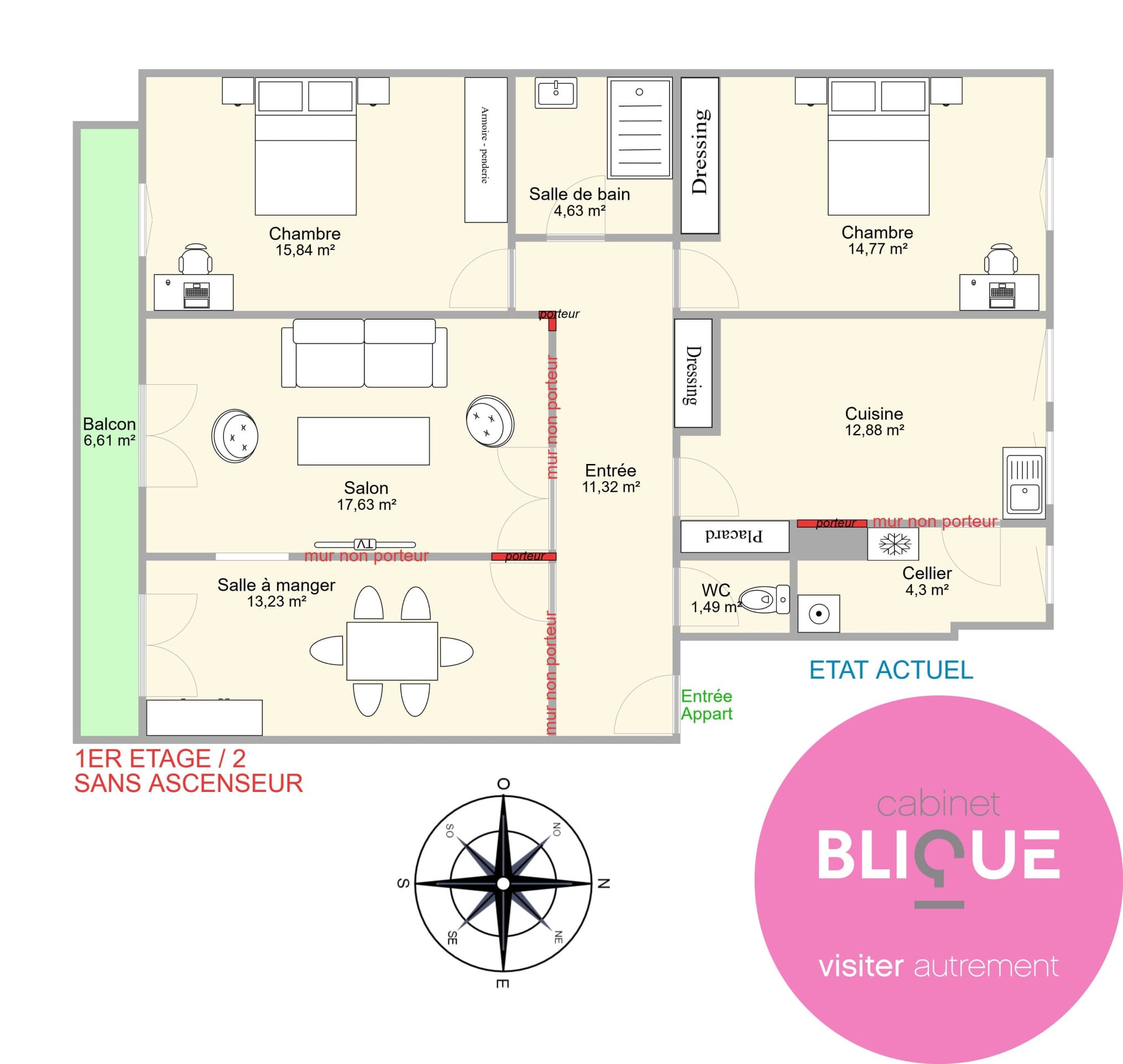 Photo 10 - UN APPARTEMENT, 3 SCENARIOS, A VOUS DE CHOISIR !