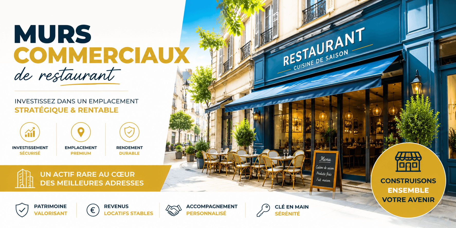 Photo principale - QUI VEUT DES BEAUX MURS ?