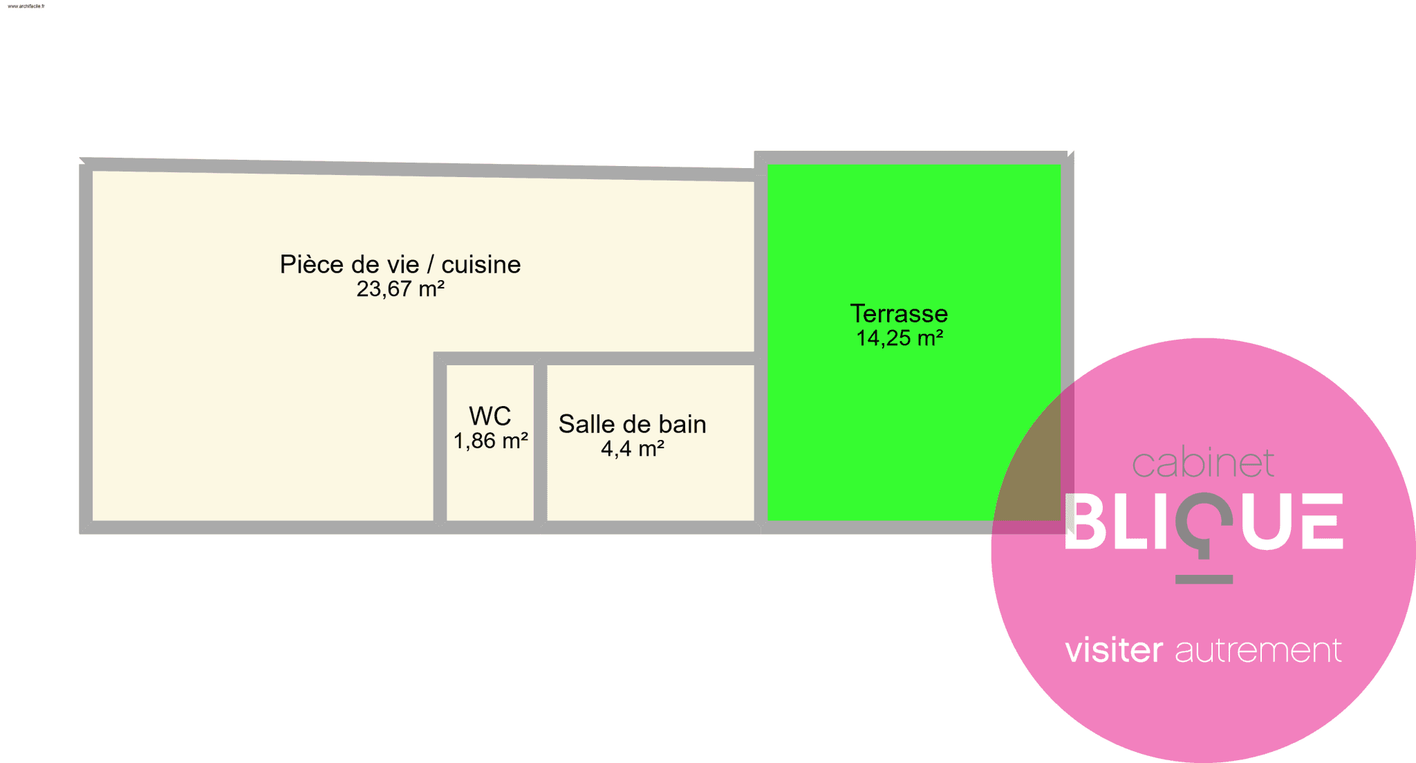 Photo 12 - PETIT FORMAT. GRANDE TERRASSE. GROS POTENTIEL.