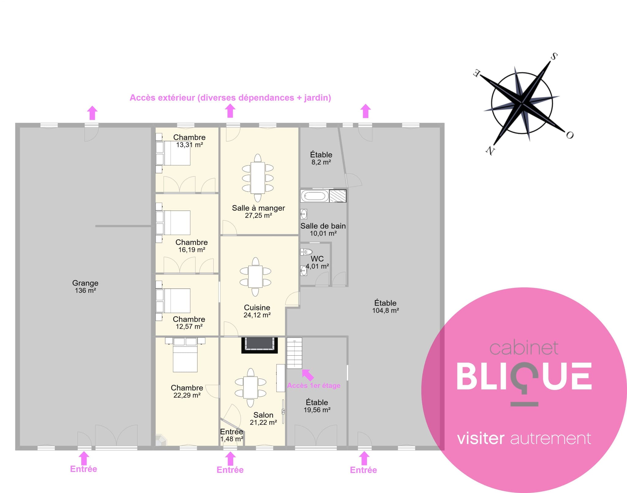 Photo 10 - UNE GRANGE, QUATRE CHAMBRES ET MILLE IDÉES !